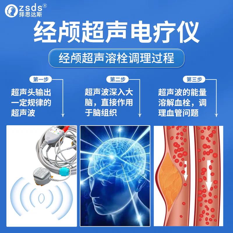 择思达斯六代经颅超声电疗仪