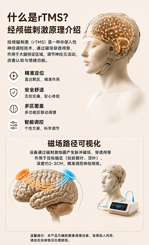 择思达斯经颅磁的功能和优势是什么?